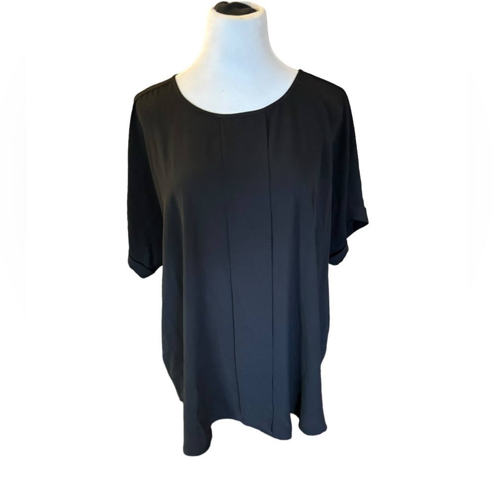 Avenue Women’s‎ Black Short Sleeve Blouse Size 22/24
